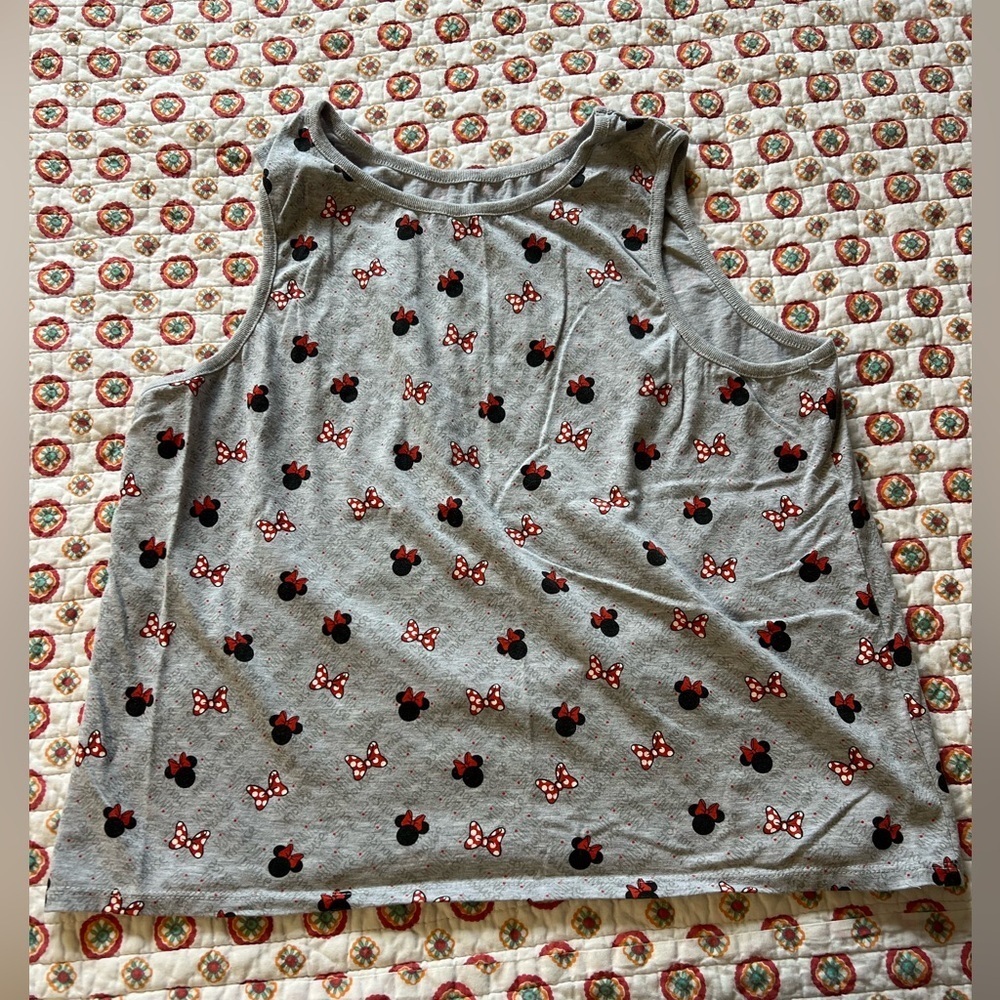 Official Disney Parks Minnie Mouse Tank Top girl’s size large youth